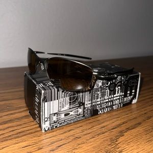 Rare early 2000’s Oakley tightrope carbon with tungsten irid glasses.